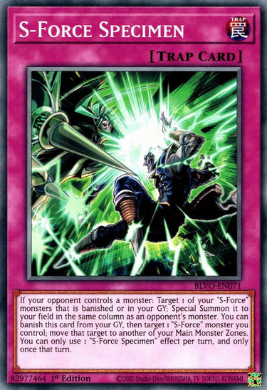 S-Force Specimen | BLVO-EN071